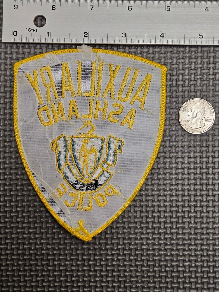 MASSACHUSETTS, ASHLAND AUXILIARY POLICE DEPT PATCH