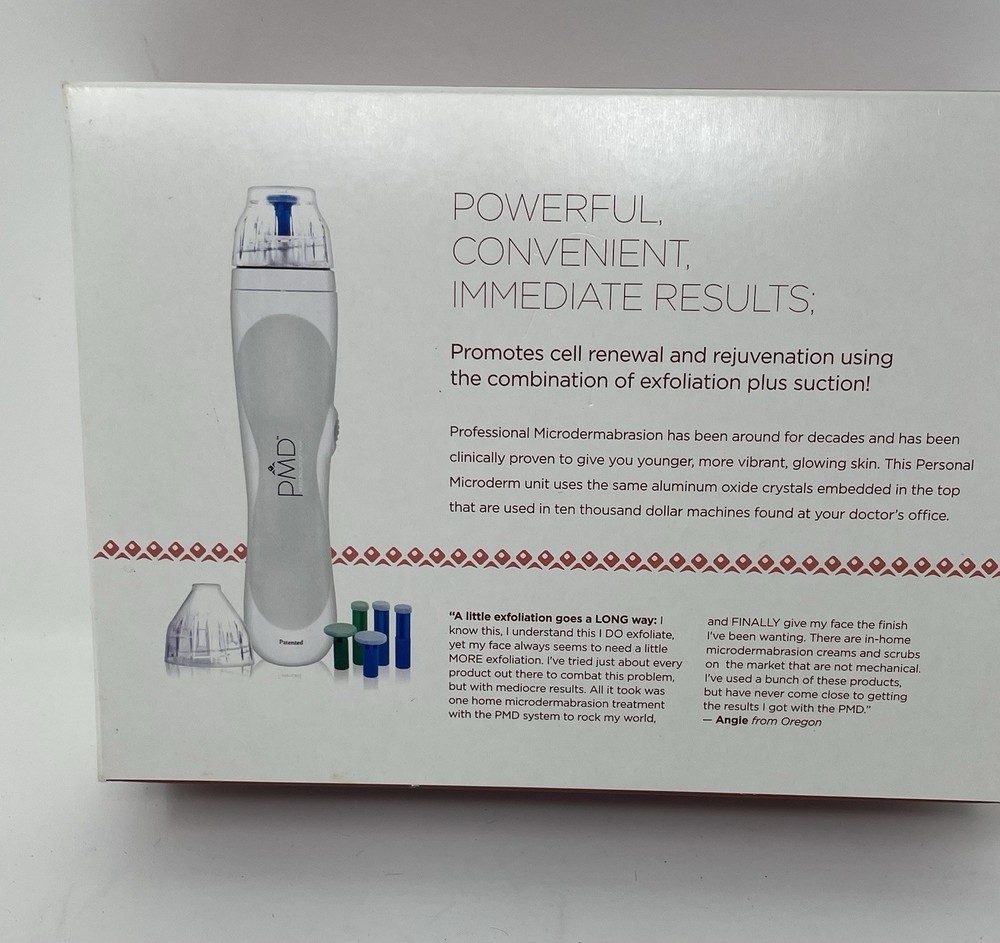 PMD Personal Microderm Anti-Aging Complete Kit NIB W/ Replacement Discs