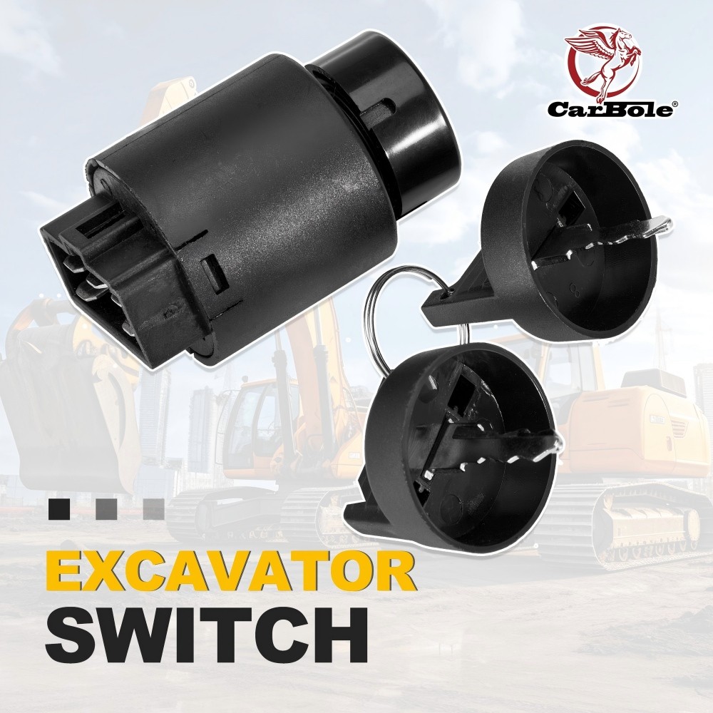 Mini Excavator Ignition Switch Key Switch AGT Typhoon China Chinese Mini Digger