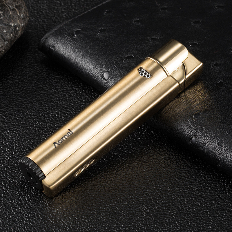 Windproof Jet Torch Lighter Refillable Butane Cigar Cigarette Lighter