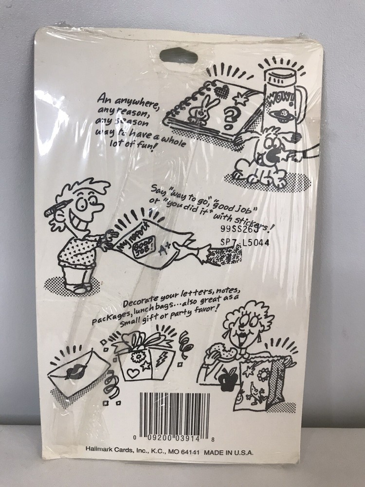 Vintage 80's Desktop Computer Stickers 3 Sheets "Great Input, Wow, What Drive!"