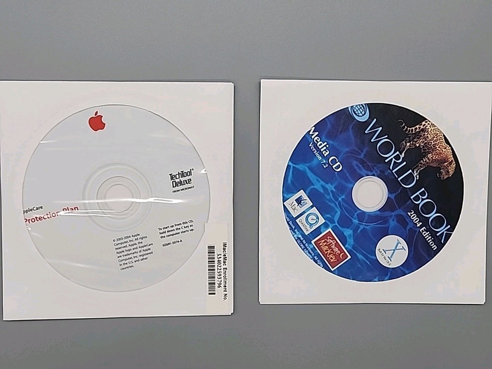 Apple eMac User Guide Software 2004 Install and Restore OS X 10.3.4