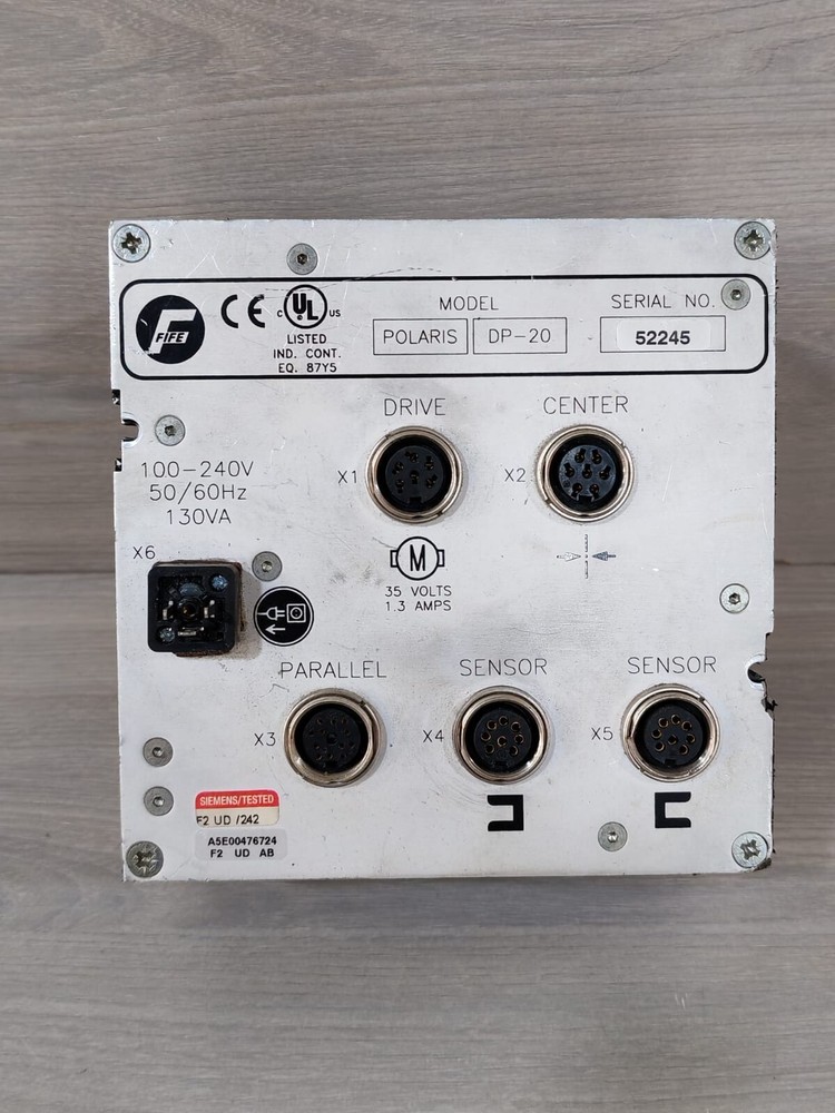 FIFE MAXCESS POLARIS DP-20 WEB GUIDE CONTROLLER -TRIED & TESTED