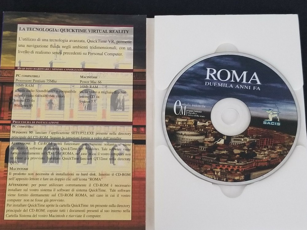 Roma Duemila Anni Fa - CD-ROM Win/Mac