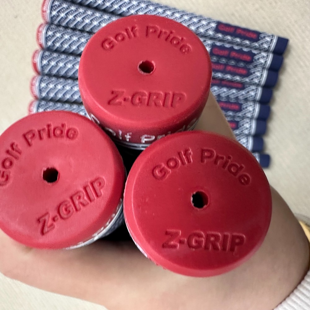 13-Piece Set Golf Pride Z-Grip Red Lightning Pattern Golf Grip Medium From US