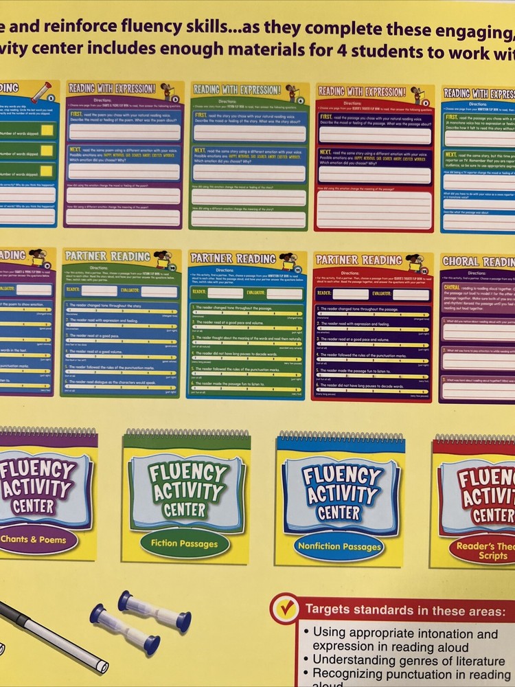 Lakeshore Learning Reading First Activity Center Fluency
