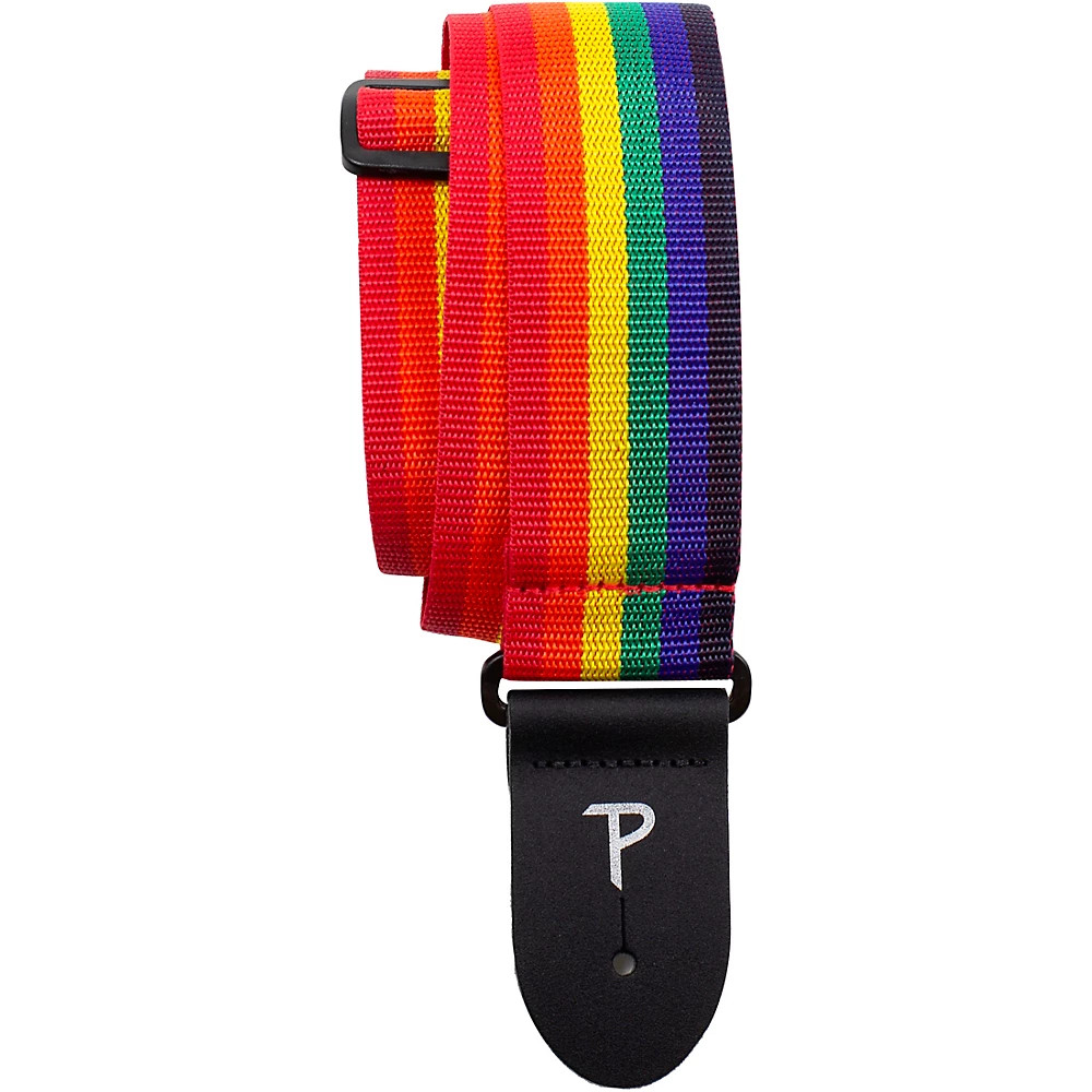 Perri's 2" Nylon Guitar Strap Rainbow