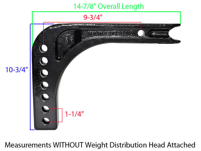 Reese Weight Distributing Class III & IV Adjustable Shank