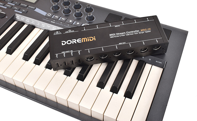 DOREMiDi MIDI Stream Controller MSC-10 Route and Filter MIDI Messages