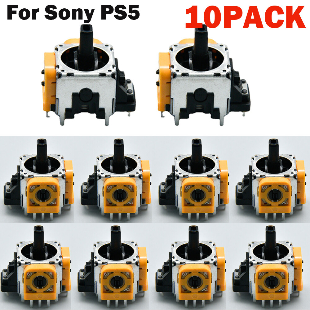 10 Pcs Analog Stick Joystick Replacement Parts For Sony PS5 Controller
