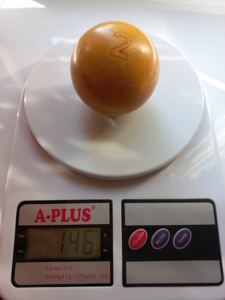 Vintage billiard ball bakelite USSR