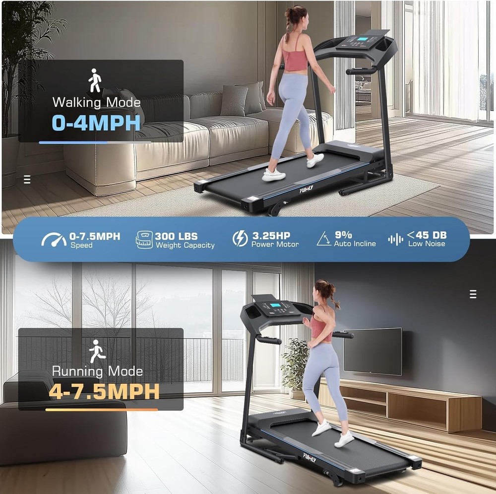 Multifunctional Treadmill Powerful Yet Quiet Performance 3.5HP Treadmill 03