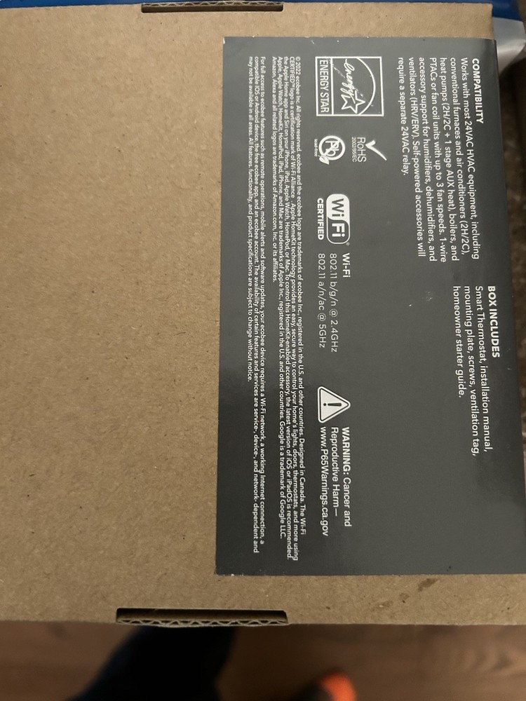 Eco Be Smart Thermostat Enhanced