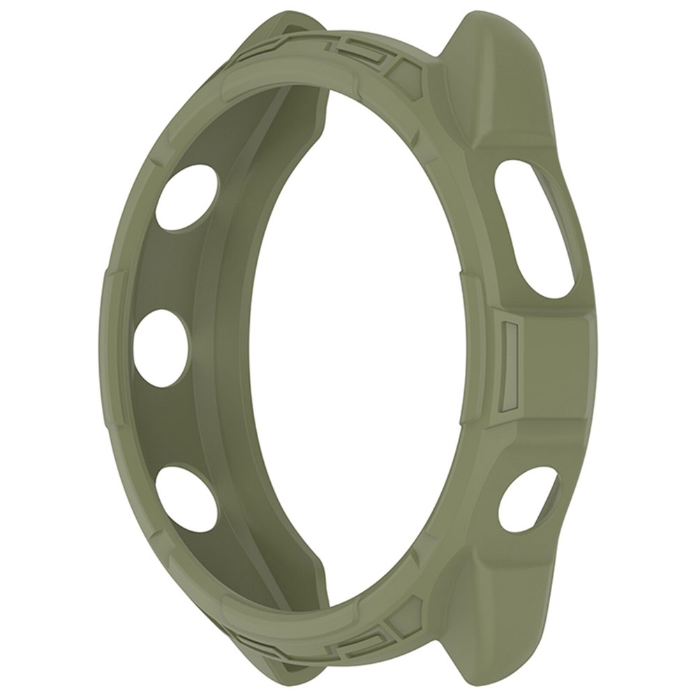 TPU Soft Rubber Hollow Armor Protective Watch Case for Garmin Forerunner 965