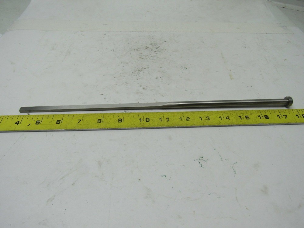 Plastic Mold Ejector Blade Inch 14" Long 0.331" Dia. 7" Blade Length