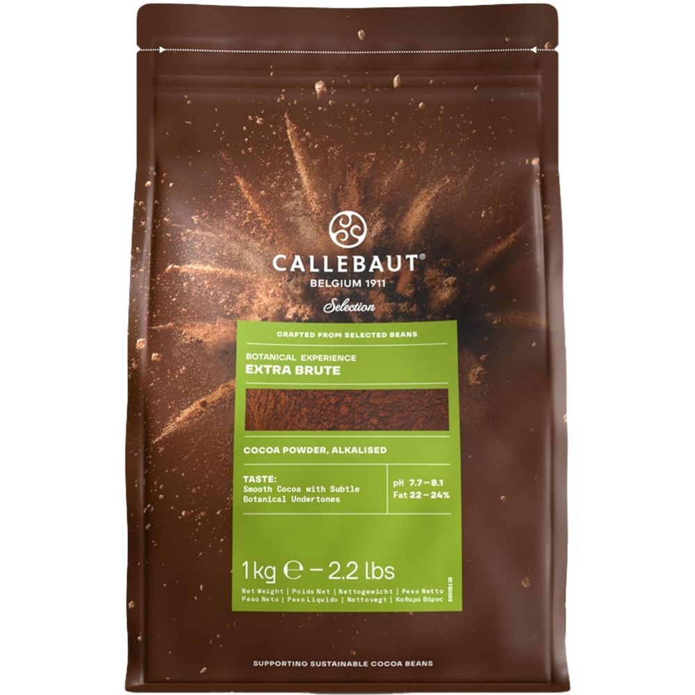 Cocoa Powder 100% Cocoa Extra Brute, 2.2 lb