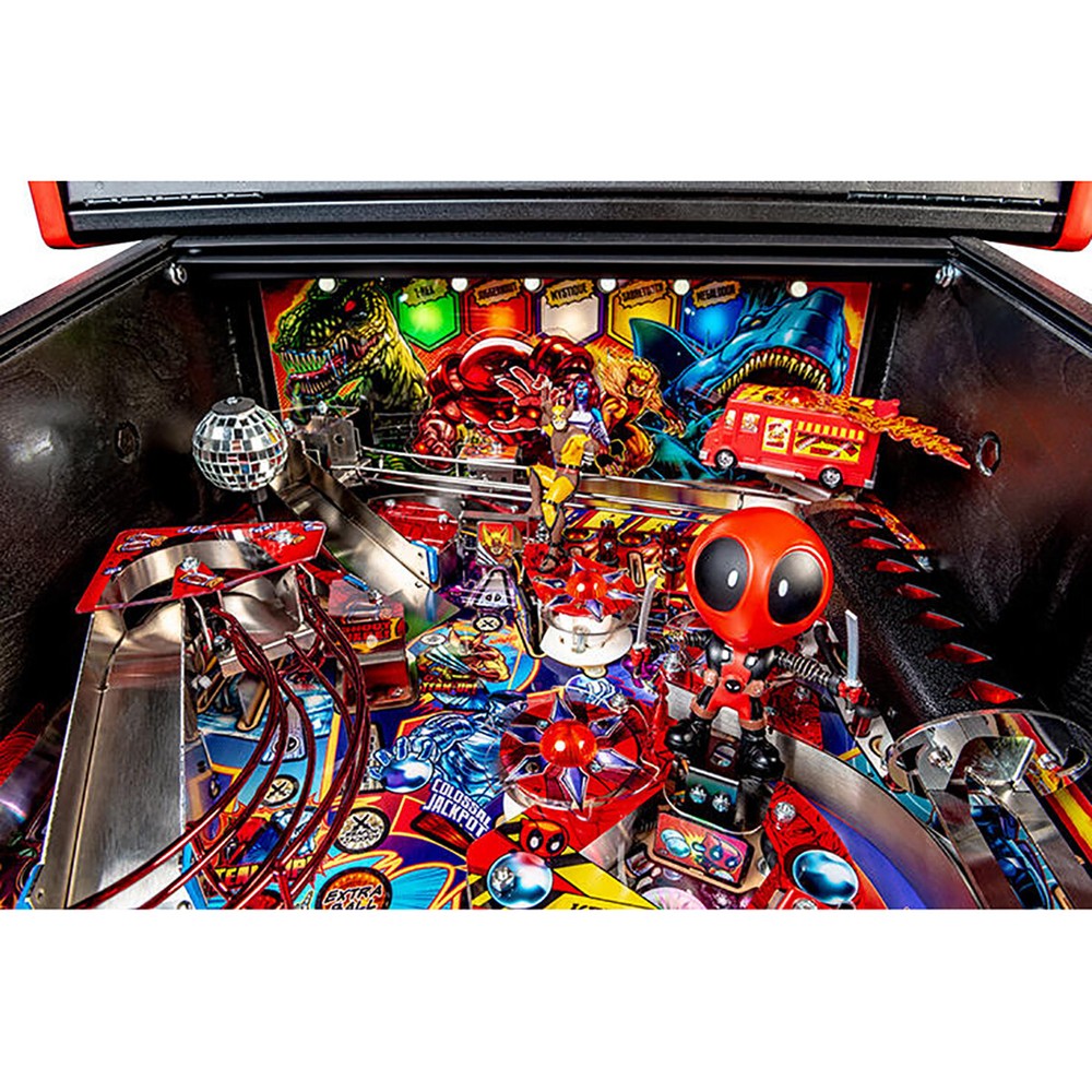 Stern Deadpool Premium Pinball Machine with Installed Shaker Motor