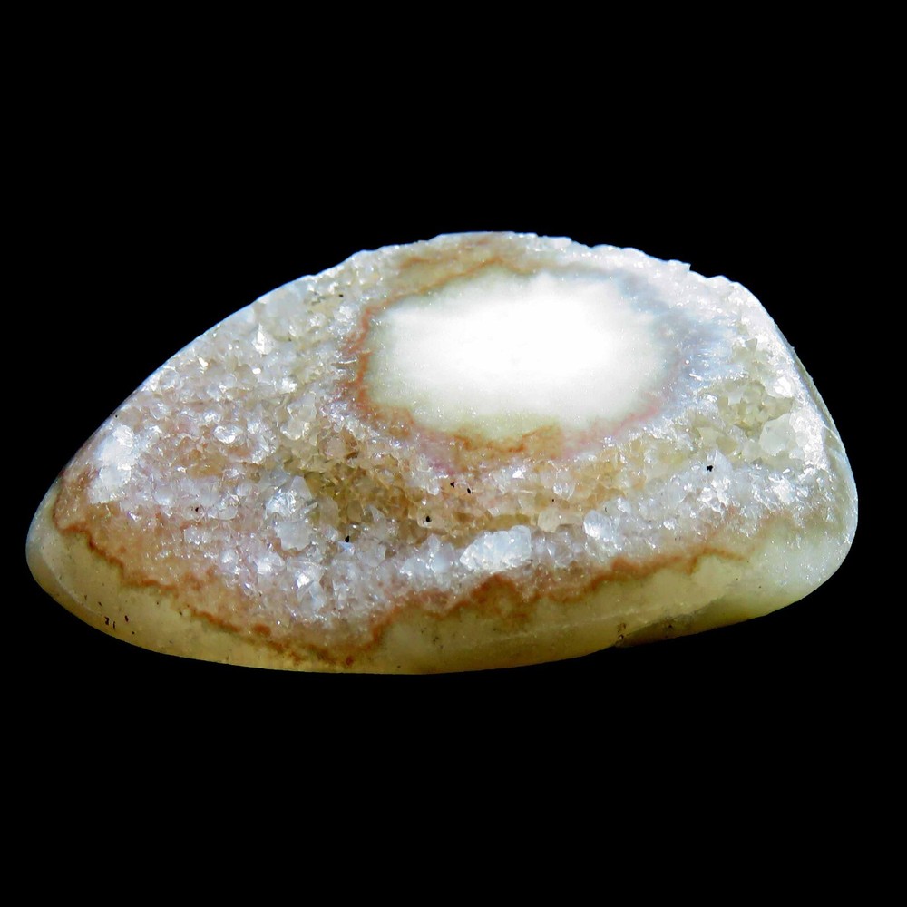 Freeform Druzy Stalactite Agate Cabochon   U1089