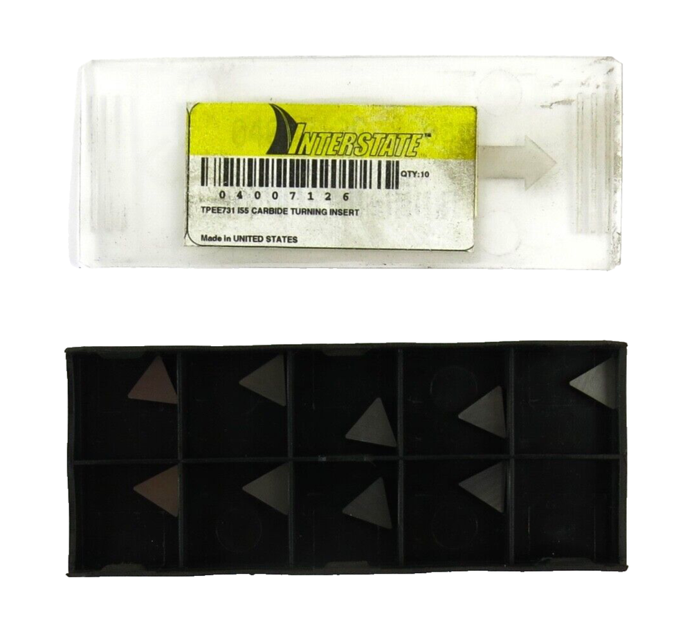 Interstate TPEE731 I55 Carbide Insert Pack of 9