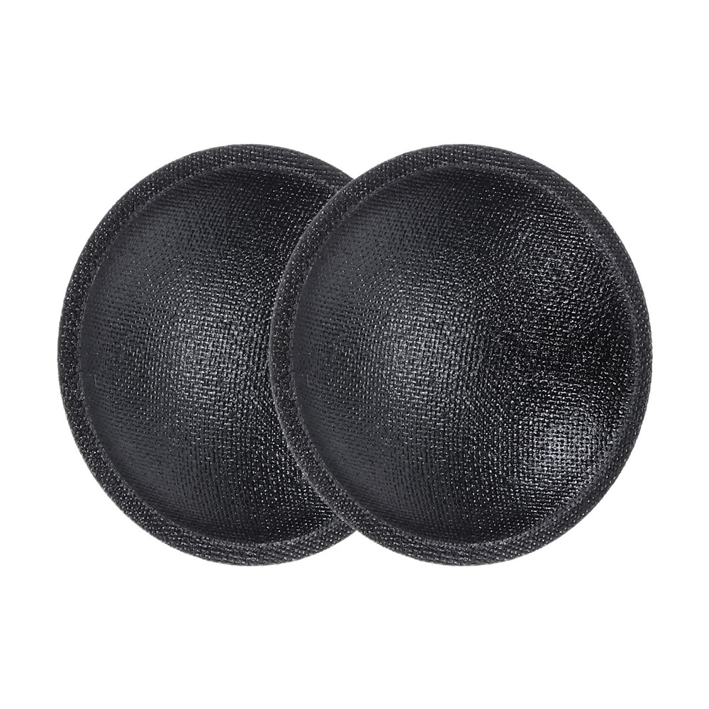 2 Pcs Speaker Dust Cap 35mm/1.4" Outer Diameter Oiled Cloth Cap