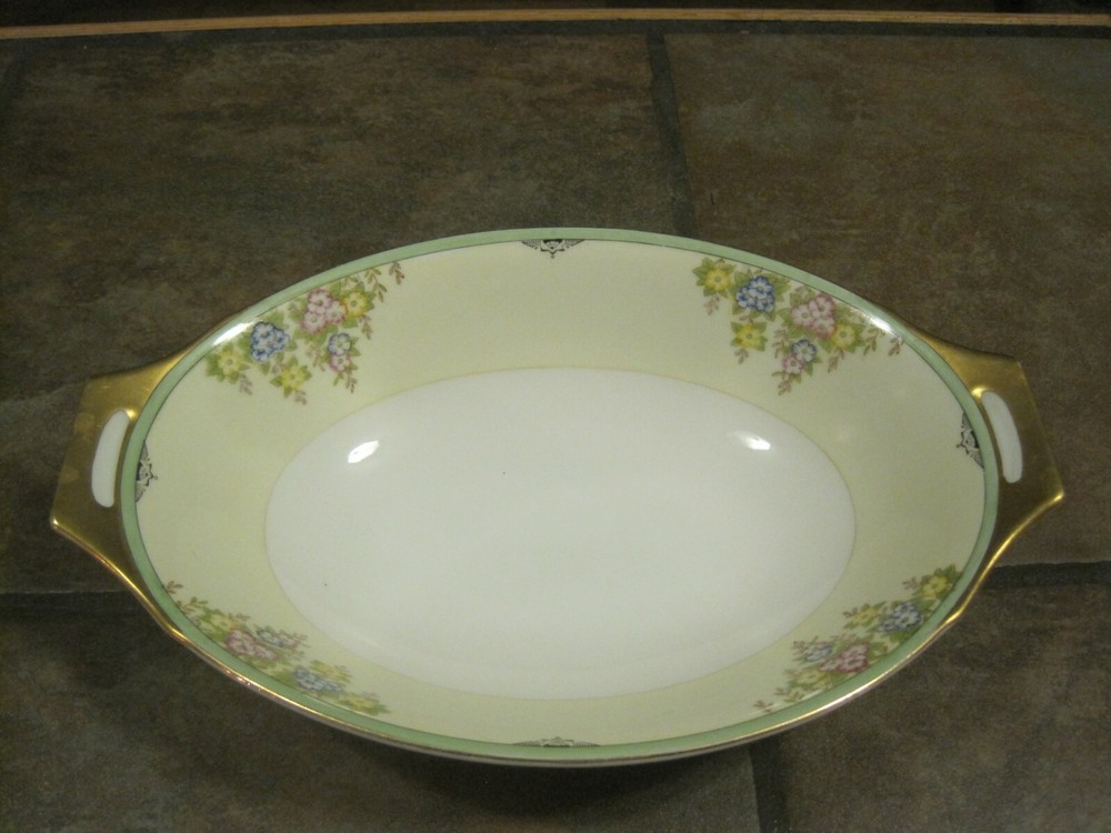 MEITO CHINA ~ ISABELLA ~ OVAL SERVING DISH,  VGUC