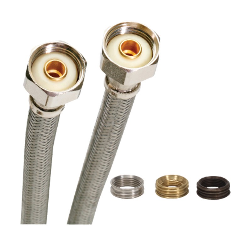 Fluidmaster B4F30CU 1/2 in. Nominal Water Supply Connector 30 L in.