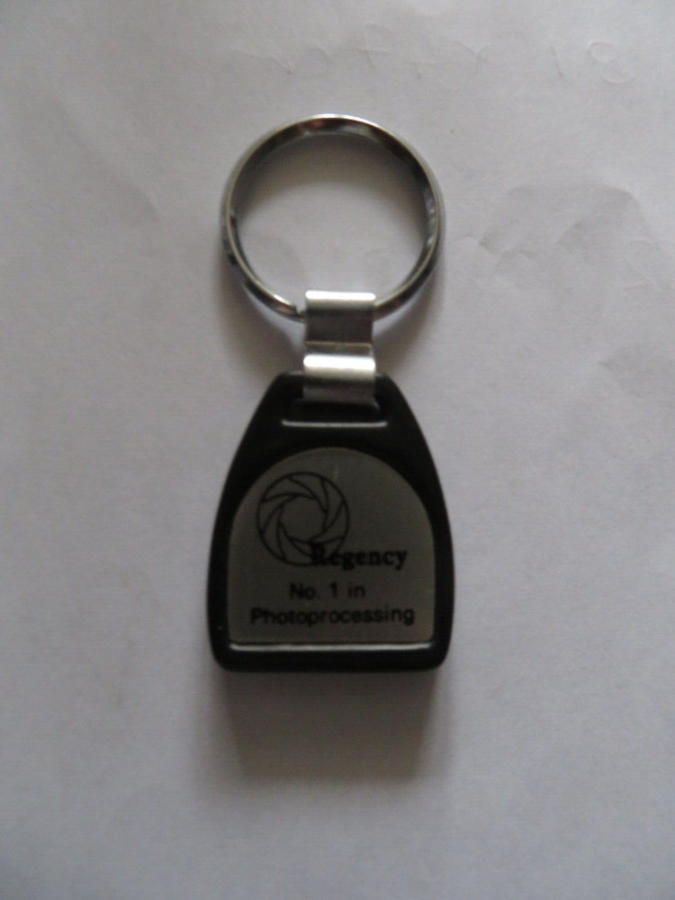 vintage REGENCY film processing KEYRING