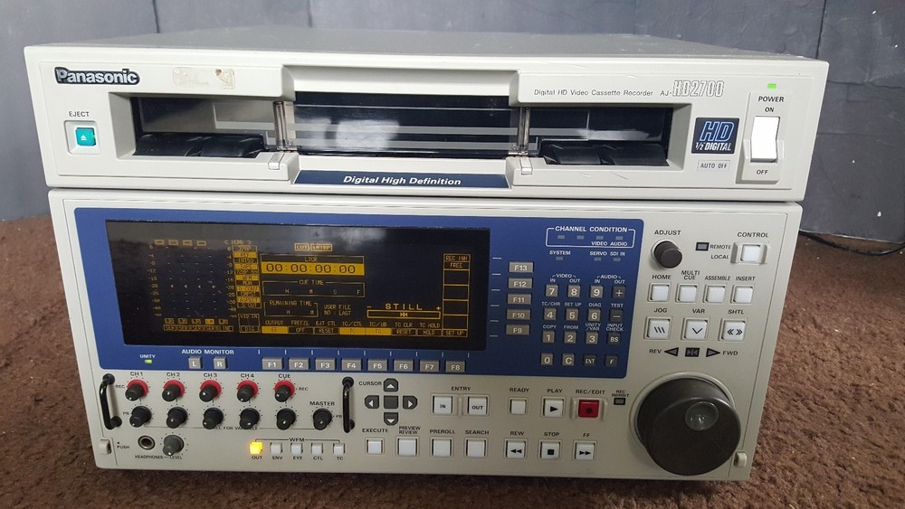 Panasonic AJ-HD2700 Digital HD Video Cassette Recorder & Player
