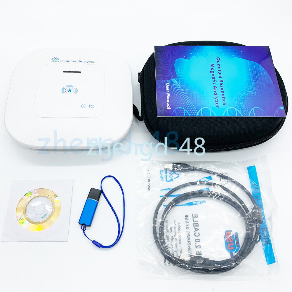 2025 Quantum Resonance Magnetic Analyzer Set White Hand Touch 62 Reports