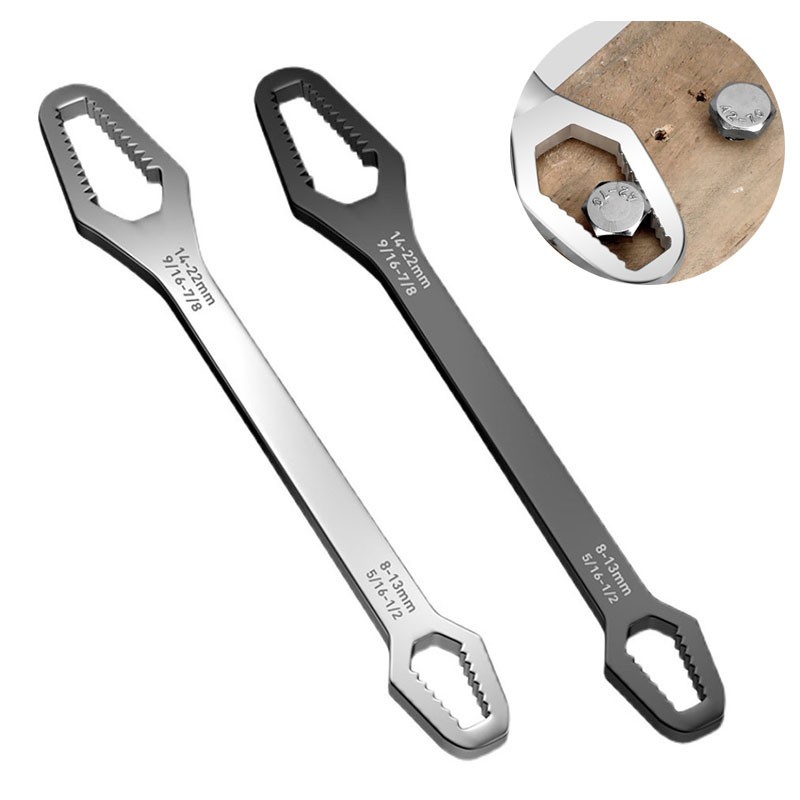 Multifunctional Two-Headed Box Wrench 8-22 - Non-Slip Hand Tool