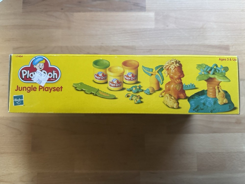 1999 Vintage Hasbro Play-Doh Jungle Playset