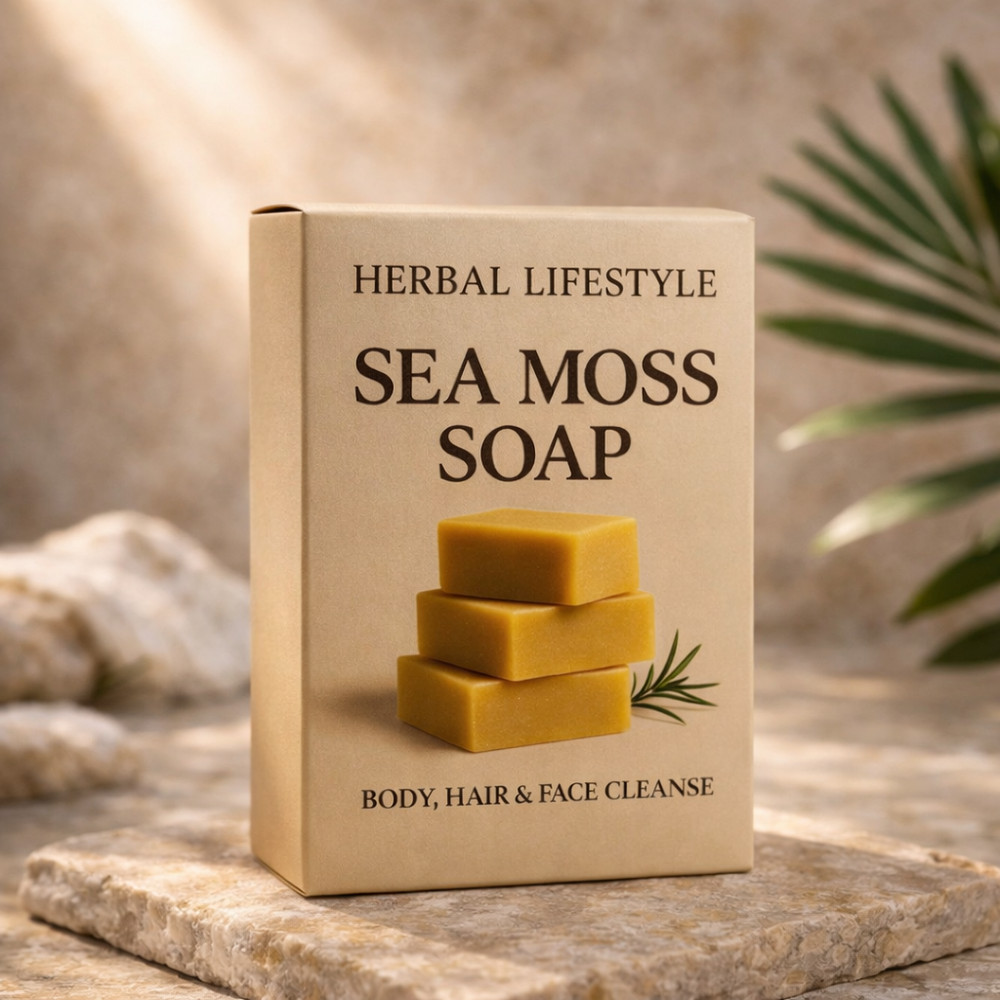 Organic sea moss soap