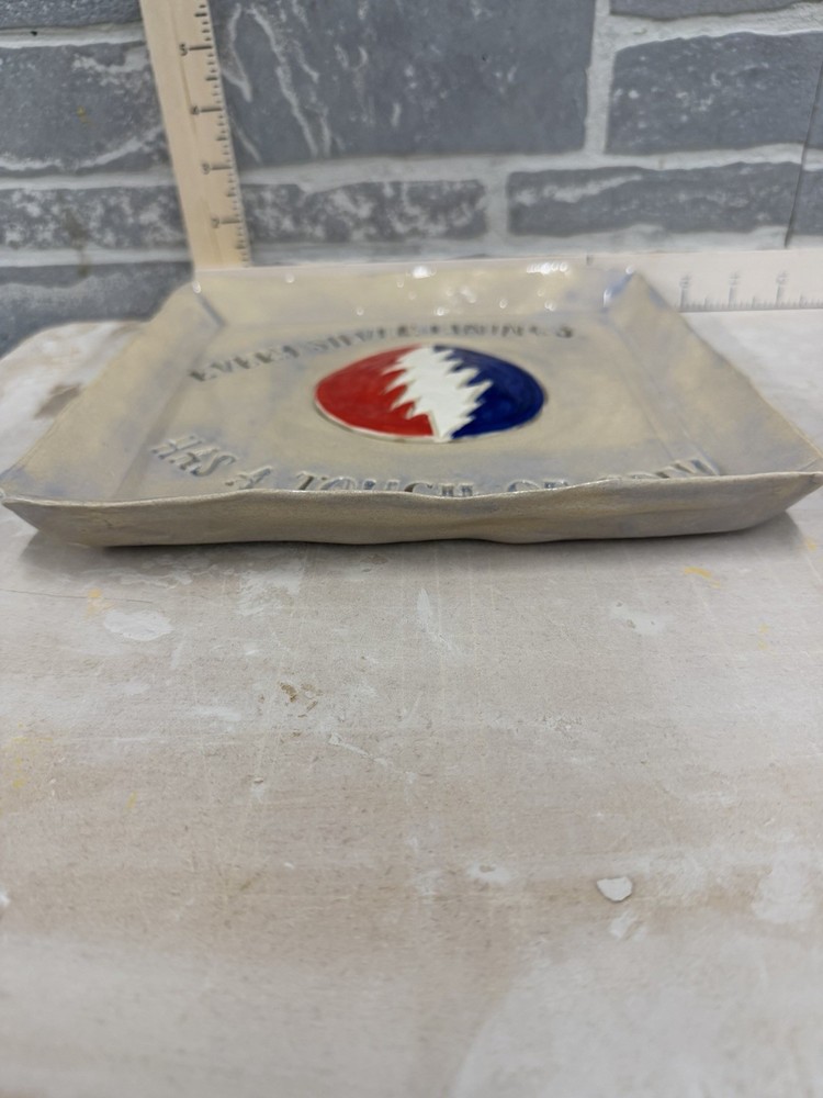 Ceramic Grateful Dead Platter