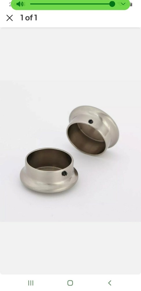Everbilt 1-5/16" End Cap 490-137, 10 Units