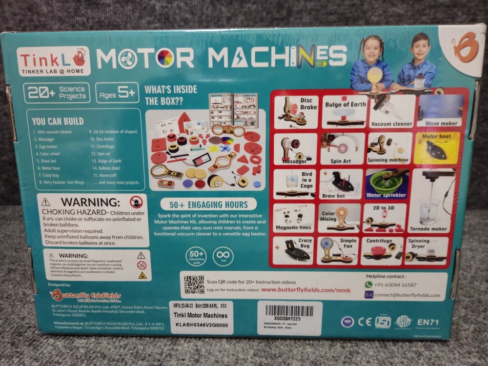 Tink Lab @ Home MOTOR MACHINES