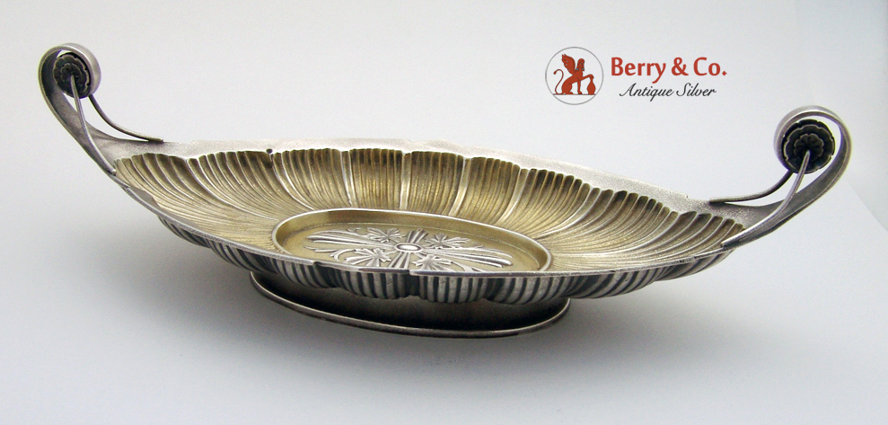 Aesthetic Dish Rosette Whiting Sterling Silver 1880 No Monogram