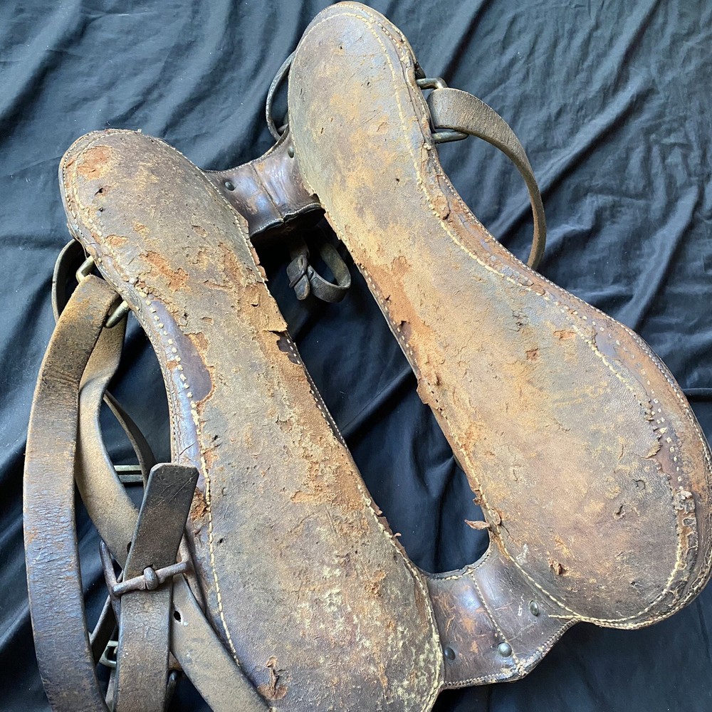 Original WW1 McClellan Cavalry Saddle w/ Tack & Stirrups