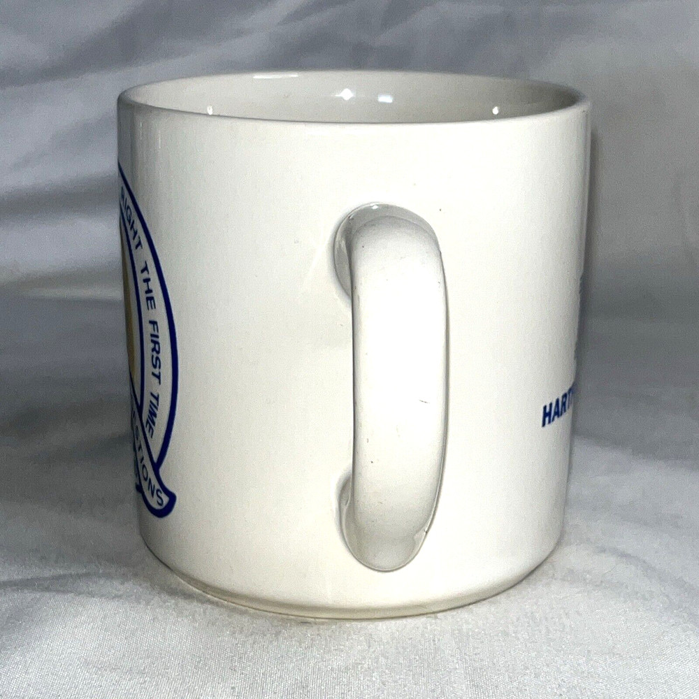 IBM Mug Computers Electronics Hartford Quality White Ceramic Promotional