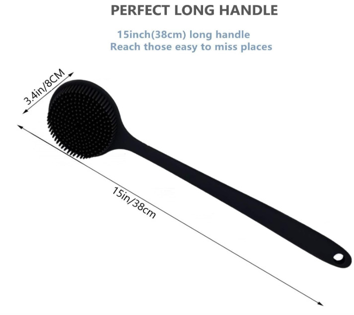 Silicone Back Scrubber & Body Exfoliator