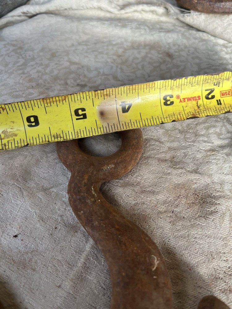2 Old 6” Long Hooks Good Condition
