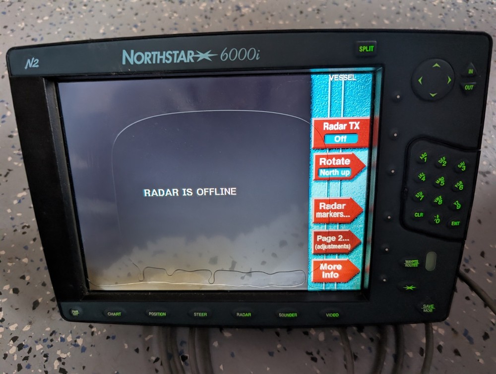Northstar 6000i GPS Multifunction Display