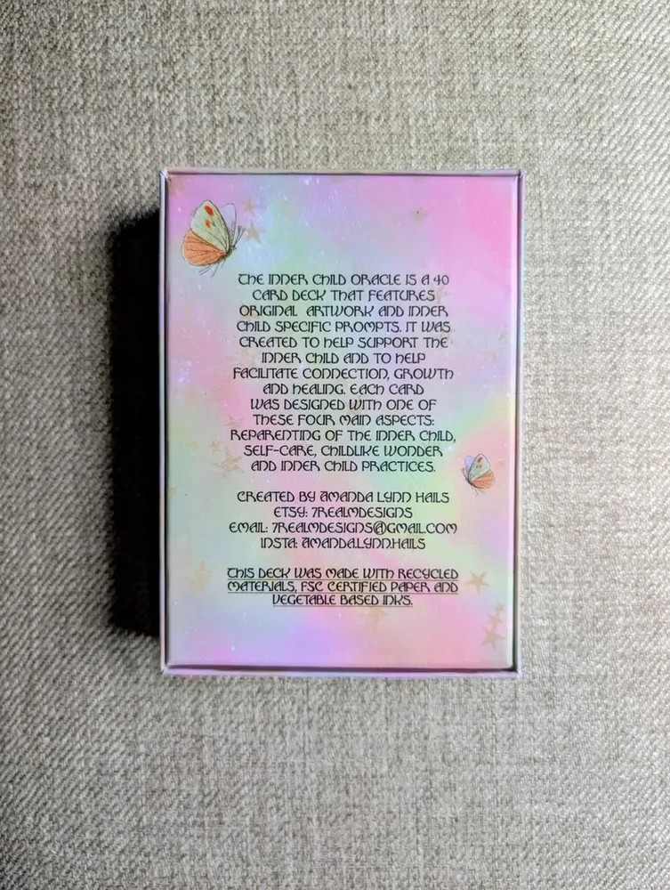 Indie 1ST Edition The Inner Child Oracle Deck