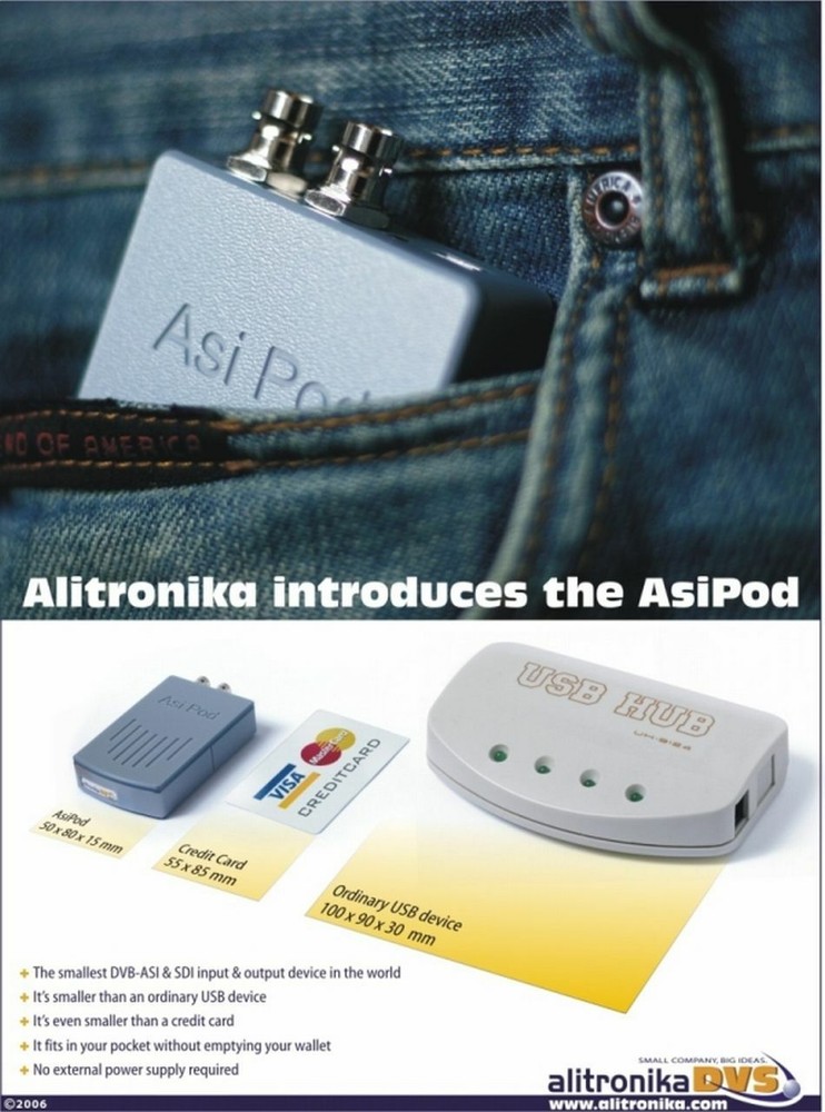 Alitronika AT4USB AsiPod TS Player & Recorder