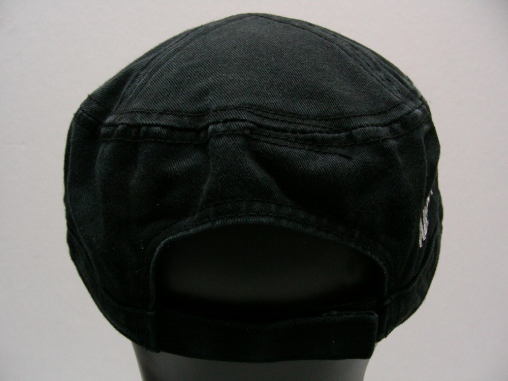 ABSOLUT - BLACK - ONE SIZE ADJUSTABLE CADET STYLE CAP HAT!