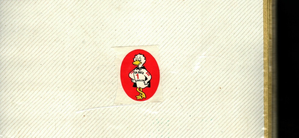 NICE GEORGIA DUCK COAL MINING STICKERS # 1032