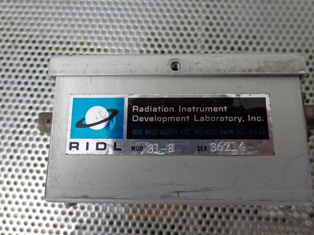 Radiation Instrument Development Laboratory Model 31-8 RIDL