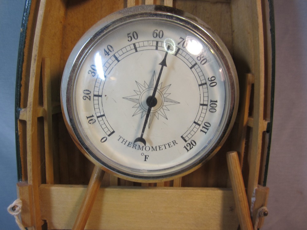 Rowboat Weather Station Wall Hanging