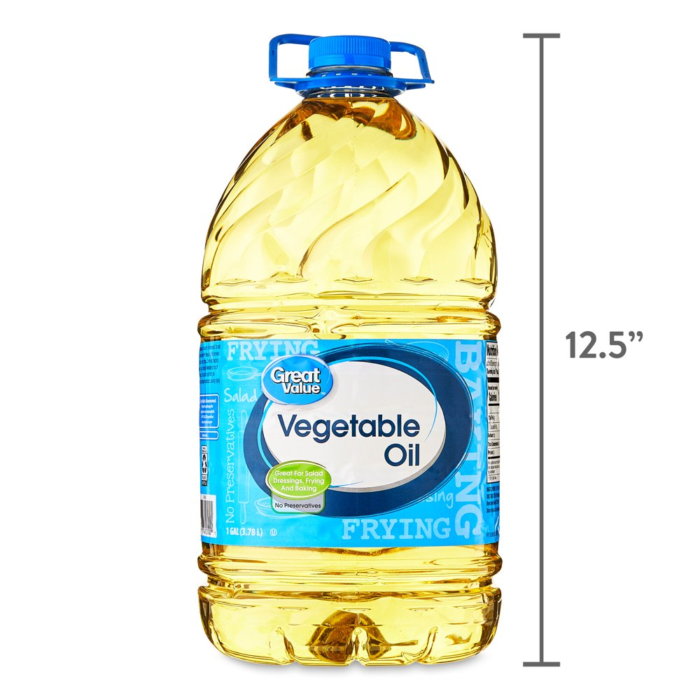 Great Value Vegetable Oil, 1 Gallon