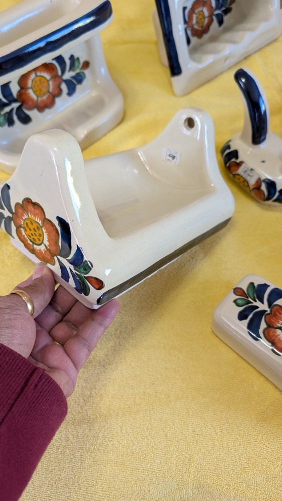 8 Piece Talavera Bathroom Set