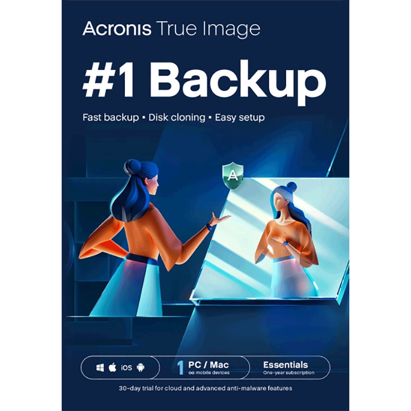 Acronis True Image Essentials 2026 - 1 Year 1 Device